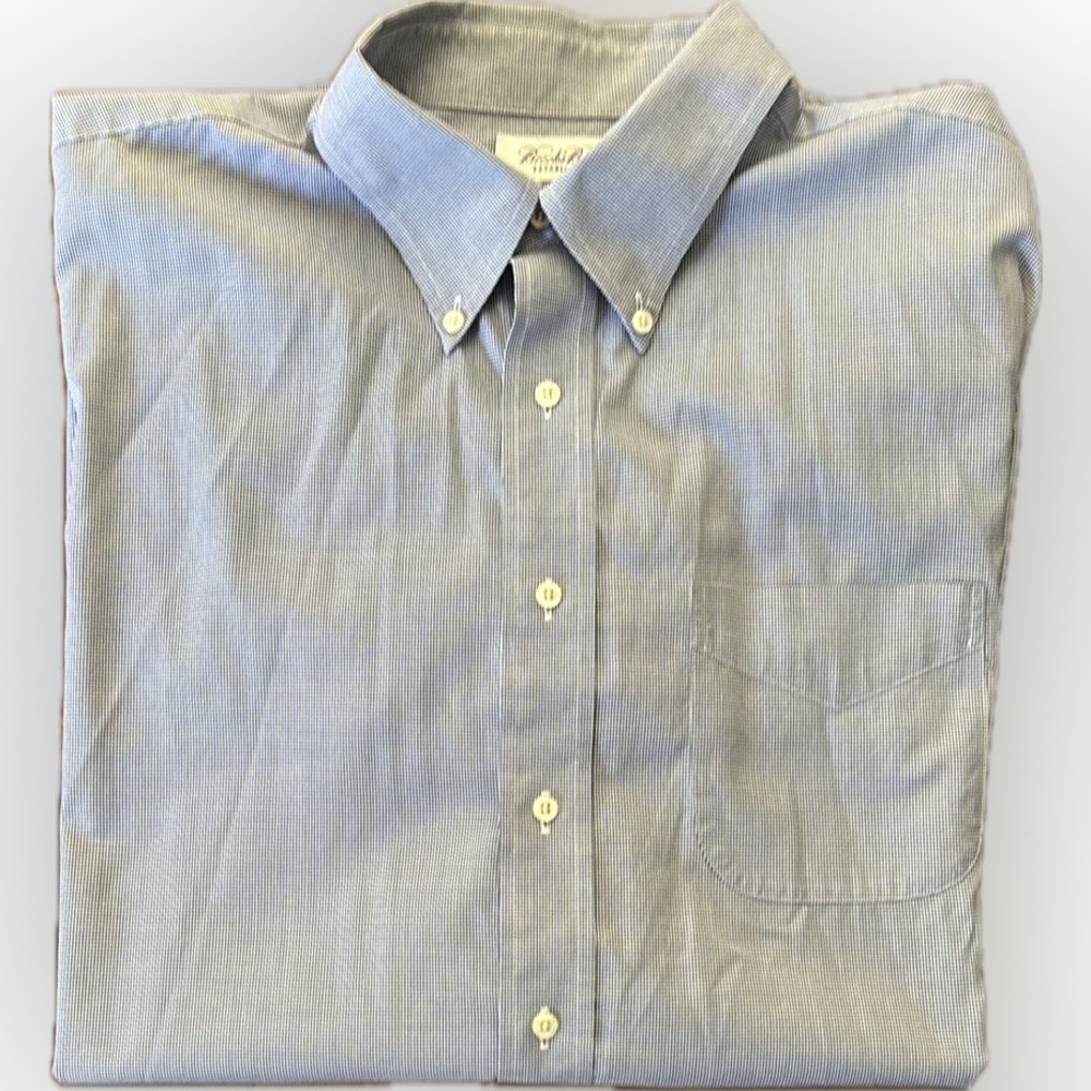 Brooks Brothers | Blue Oxford non- iron Dress Shirt